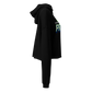 C.O. PRIDE - Cropped Hoodie - Slant Text Logo