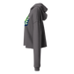 C.O. PRIDE - Cropped Hoodie - Slant Text Logo